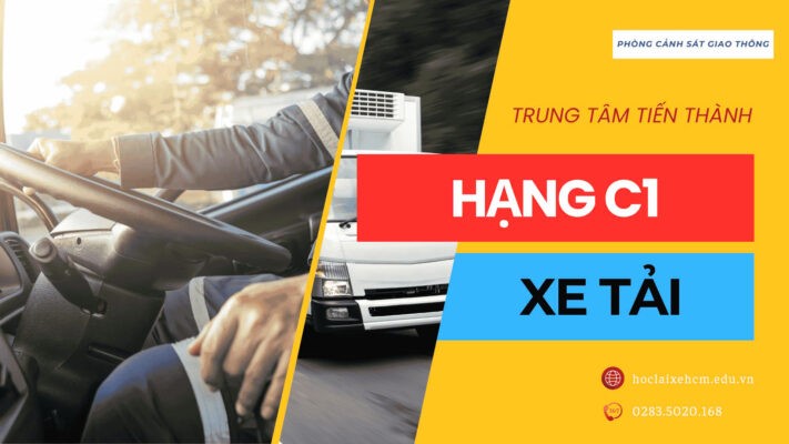 hoc thi bang lai xe c1 